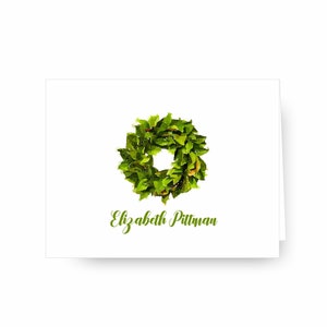 Magnolia Folded Notecards | Personalized Stationery | Custom Name | Magnolia | Custom Stationery | Thank You Notes