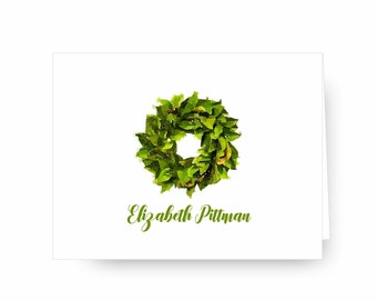 Magnolia Folded Notecards | Personalized Stationery | Custom Name | Magnolia | Custom Stationery | Thank You Notes