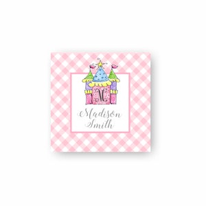 Princess Castle Gift Tags | Kids Gift Tags | Princess Party Favor Tags | Personalized Princess | Personalized Gift Tags | Princess Party