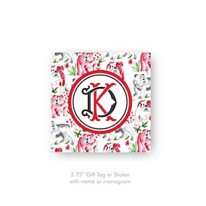 Bulldog Stationery, Bulldog Monogrammed Notepad, Personalized Stationery, Bulldog Design, 6.75 Square with 100 sheets, Georgia Bulldog Fans image 3