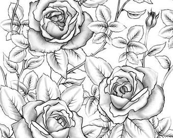 Adult coloring pages | Etsy Adult coloring pages | Etsy