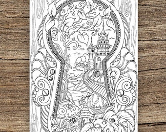 Download Narnia Coloring Etsy