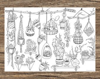 Featured image of post Plant Coloring Pages For Kids