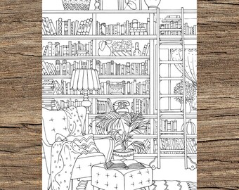 Adult Coloring Pages Etsy
