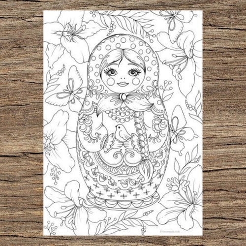 Wardrobe Printable Adult Coloring Page From Favoreads - Etsy