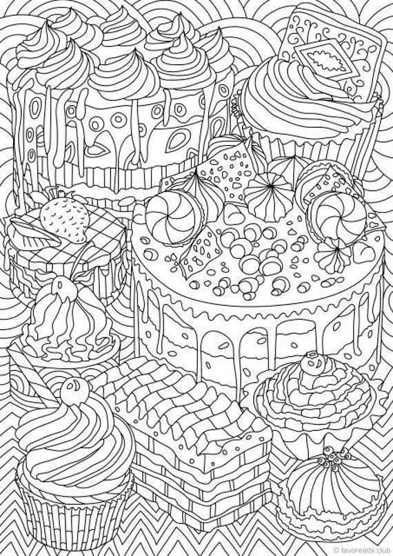 Slipofmind: Treat Coloring Pages