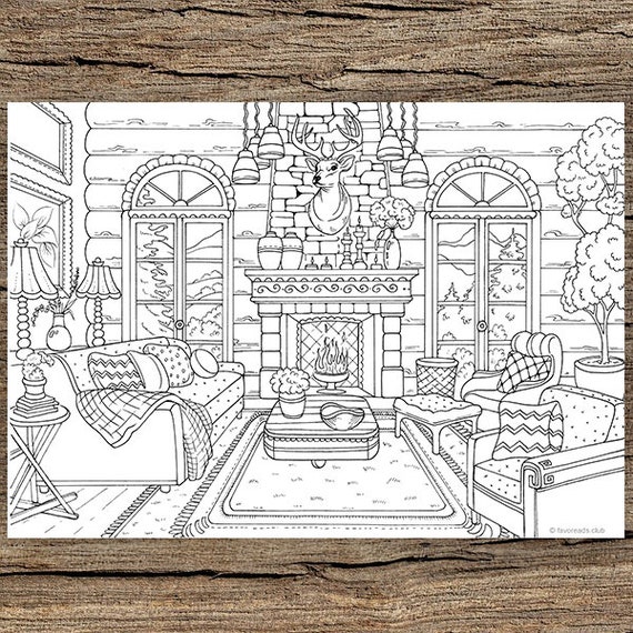 Winter Outfits Printable Adult Coloring Page From Favoreads