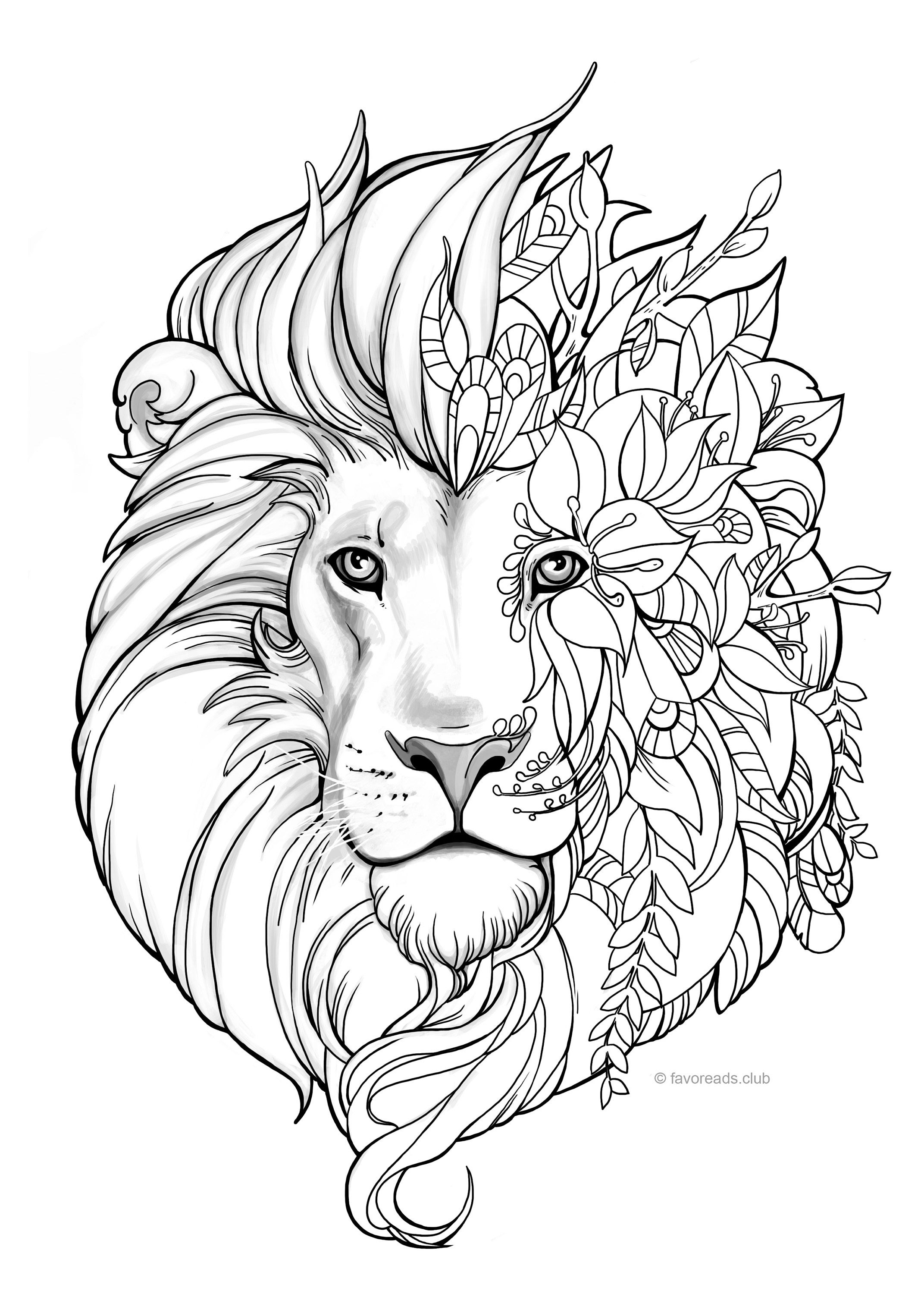 Lion Coloring Page Pdf : The Lion King Simba Coloring Page 01 | Free The Lion King ... : This coloring book with lions is free and available for download and coloring.