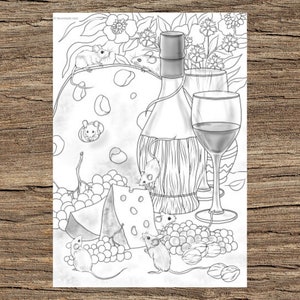 Farmer’s Market - Printable Adult Coloring Page from Favoreads (Coloring  book pages for adults and kids, Coloring sheets, Colouring designs)