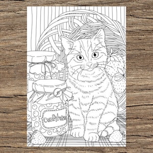 Sweet Tooth - Printable Adult Coloring Page from Favoreads (Coloring book pages for adults and kids, Coloring sheets, Coloring designs)