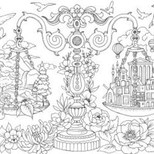 Balance - Printable Adult Coloring Page From Favoreads (coloring Book ...