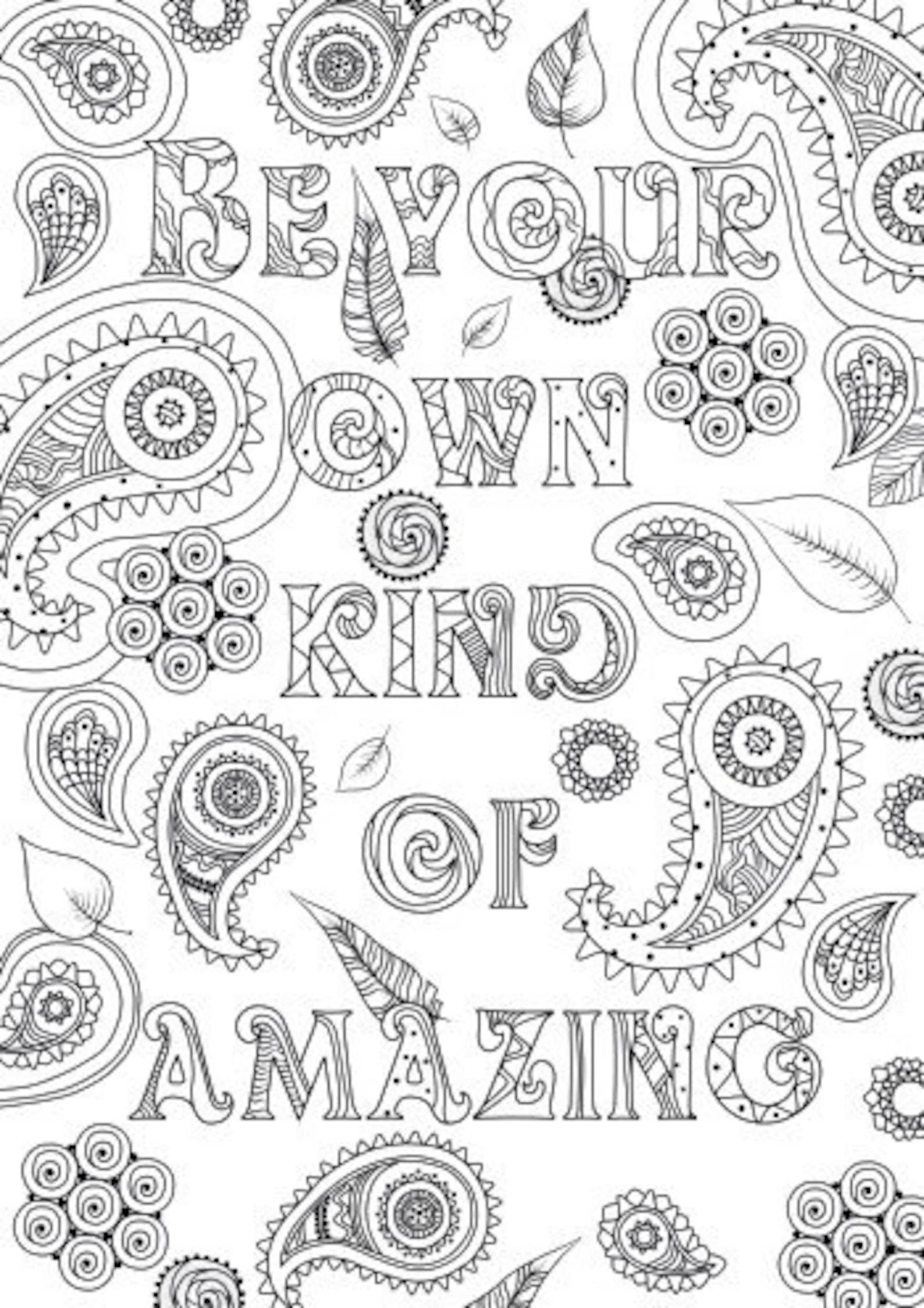 Amazing Printable Adult Coloring Page From Favoreads coloring Book ...