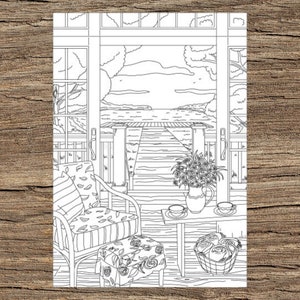 Country Fishing - Printable Adult Coloring Page from Favoreads (Coloring  book pages for adults and kids, Coloring sheets, Coloring designs)