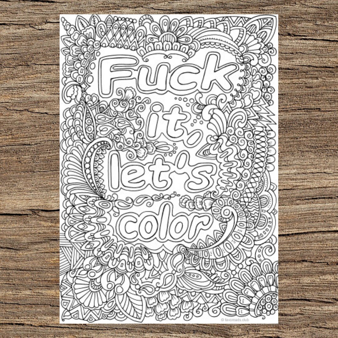 Lets Color! Coloring Books for Grown-Ups