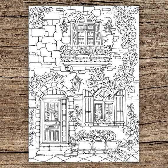 Printed Holiday Theme Adult Coloring Book and Pencil Sets (16 Sheets)