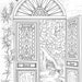 Door Printable Adult Coloring Page From Favoreads Coloring Book Pages ...