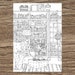 Library - Printable Adult Coloring Page from Favoreads (Coloring book pages for adults and kids, Coloring sheets, Colouring designs) 