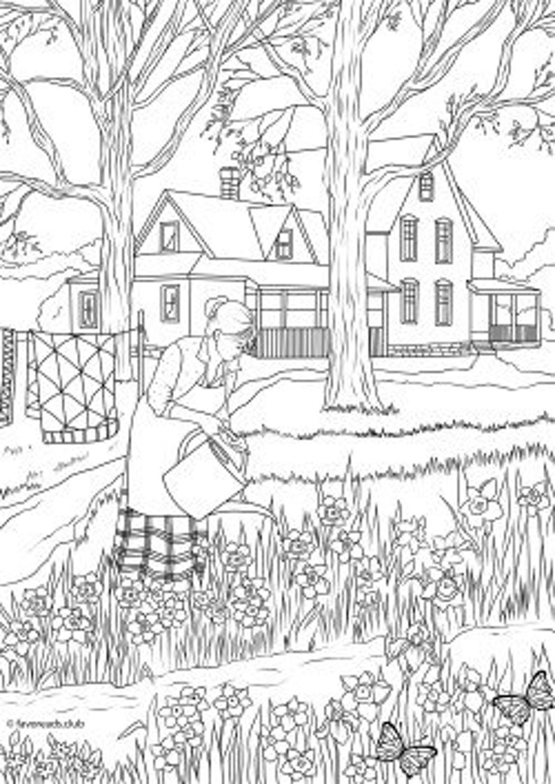 Beautiful Houses Bundle 10 Printable Adult Coloring Pages - Etsy