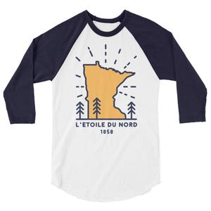 L&#39;Etoile Du Nord 3/4 sleeve raglan shirt