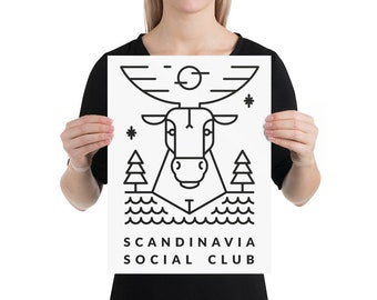 Scandinavia Social Club Poster