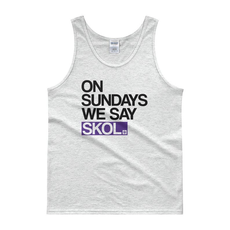 We Say Skol Vikings Tank Top image 3