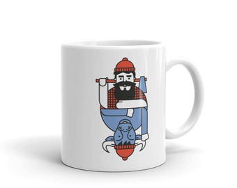 Paul & Babe Mug | Minnesota Coffee Retro Vintage Skol Nordic Cup