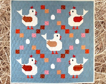 Scrambled Eggs Quilt Pattern by Art East Quilting Co