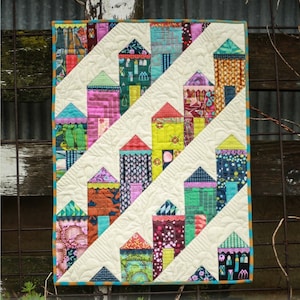 Fierce Ladies Quilt Pattern from Eye Candy Quilts - Applique Victorian Quilt Pattern Inspired by the Hills of San Francisco
