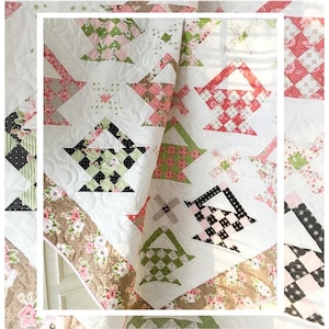 Paper Baskets Quilt Pattern by The Pattern Basket