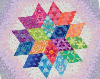 Jaybird Quilts Nebula Block of the Month Nine Pattern Set