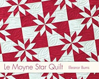 Eleanor Burns Pattern Le Moyne Star Quilt by Quilt in a Day