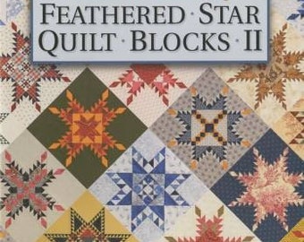 Feathered Star Quilt Blocks 2 features 10 Le Moyne Based Quilt Blocks and Traditional Grid-based Feathered Star Blocks