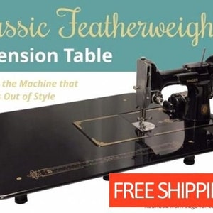 Classic Featherweight Portable Case, Extension Table by Sew Steady, Crafting Extension Tables, Free Shipping, Featherweight Accessories,