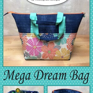 Mega Dream Bag Pattern by Natalie Rawlinson Bodobo Bags