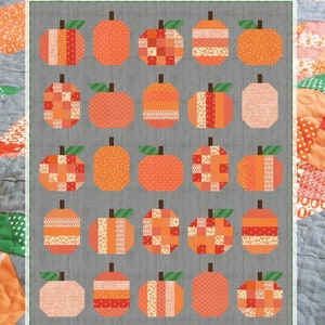 Pumpkins Quilt Pattern by Cluck Cluck Sew