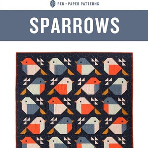 Sparrows Quilt Pattern by Pen & Paper - Traditionally Pieced Quilt Pattern