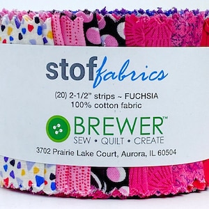 Stof - Fuschia Fabric Roll 20pc