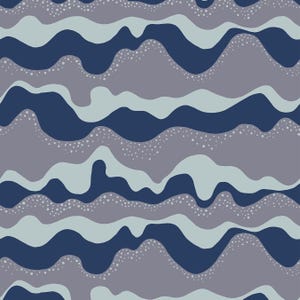 Floradora by Jen Hewett for Ruby Star Society Moda Fabrics - Sea & Sky - Navy, sold by the quarter yard, choose your cut