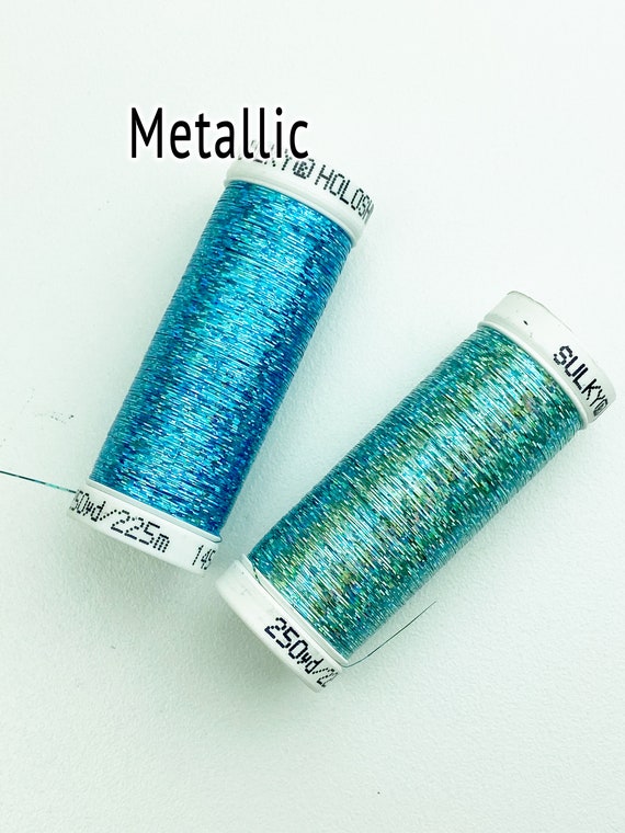 Sulky Metallic Thread 250yd – Light Copper For Sewing, Embroidery & Serging - View #4