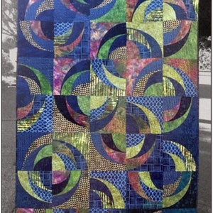 Blue Onion Quilt Pattern by Saginaw St Quilts, Item 8107BL
