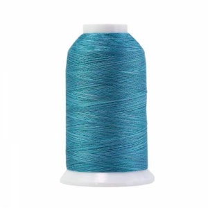 Blue Variegated Thread Sold Separately, Cotton Variegated Blue Thread ...