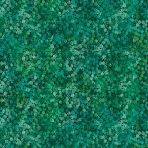 Dots - Dark Green - Concerto by Deborah Edwards & Melanie Samra for Northcott Fabrics, sold by the quarter yard, choose your cut
