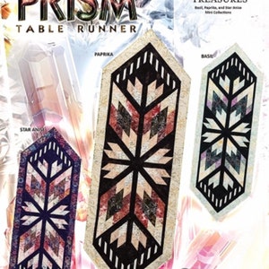 Prism Table Runner Pattern by Quiltworx