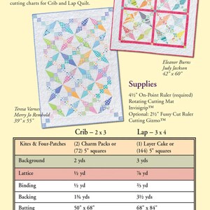 Flying Kite Quilt Pattern Designed by Eleanor Burns Quilt in a Day - Etsy