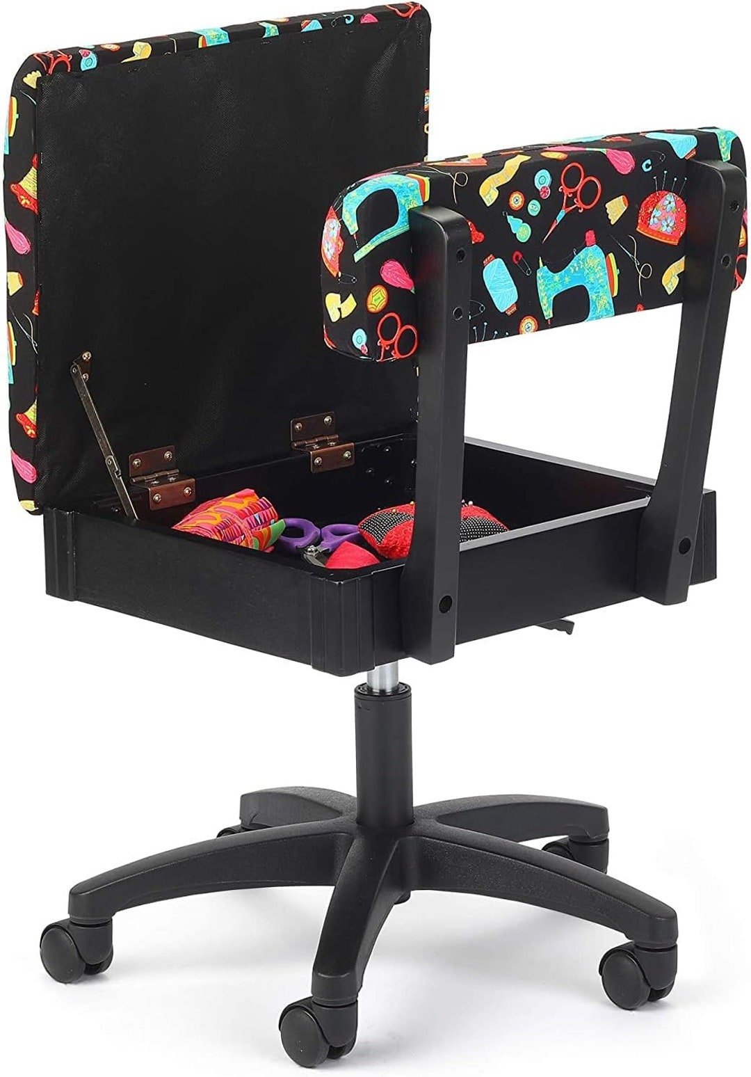 Arrow Sewing Adjustable Height Hydraulic Sewing and Craft Chair With ...