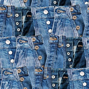 Denim Flys - Denim - Denim Friendly from Blank Quilting, sold by the quarter yard, choose your cut