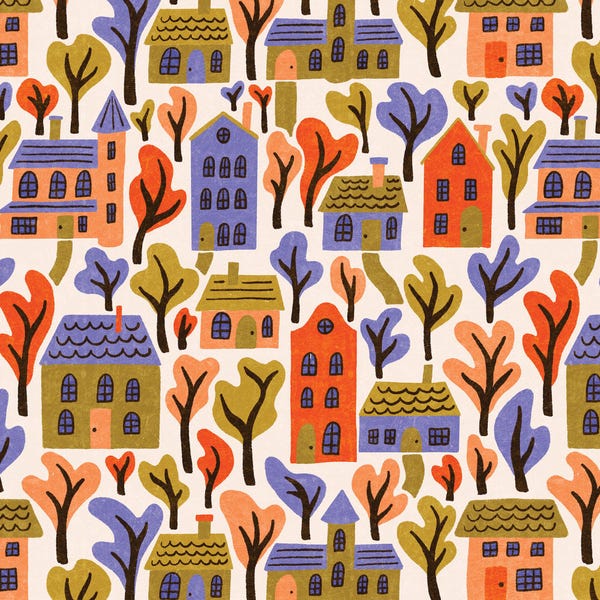 Linnet - Multi - Sleepy Hollow CANVAS by Amy MacCready for Cloud 9 Fabrics, sold by the quarter yard, choose your cut