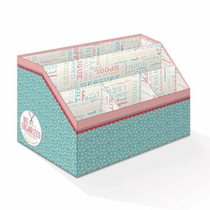 Super Cute My Happy Place Organized Desk Storage Container by Lori Holt of Bee in My Bonnet, Great Quilters Gift