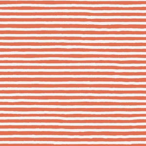 Stripes - Red/White - Gothic Whimsy by Anequ Studio for Cloud 9 Fabrics, sold by the quarter yard, choose your cut