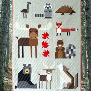 Wonderful Woodland Quilt Pattern from Far East Quilting